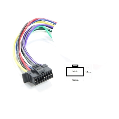 Кабел,букса за автомобилно радио SONY,CDX/CDX-G/CDX-GT/MEX,2