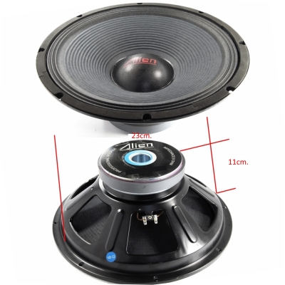 Нискочестотен говорител AN-0810-8 10&amp;quot; 25cm. 8ohm.