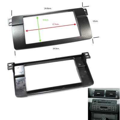 Рамка,адаптер за мултимедия BMW 3(E46),2DIN
