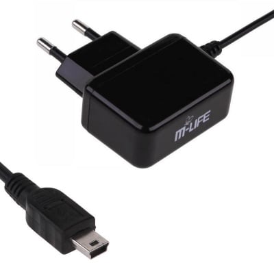 Зарядно MINI USB 220V/5V 2A