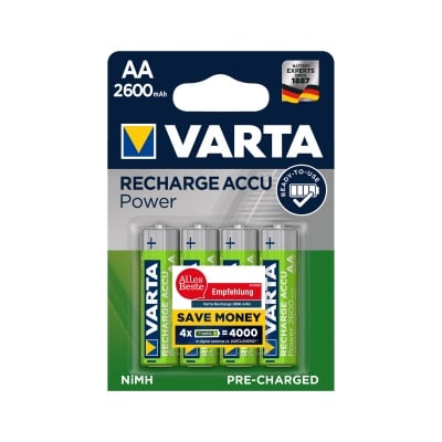 Акумулаторна батерия AA 2600 VARTA 1бр.