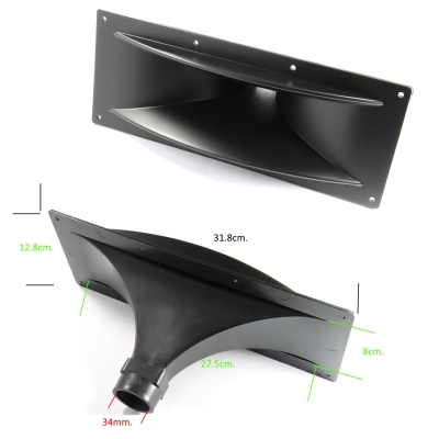 Хорна,фуния за тонколона,PVC,128x318mm.