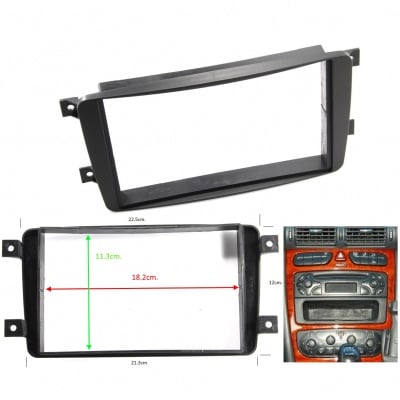 Рамка за автомобилно радио MERCEDES C W203 00&amp;gt;2004 2DIN ACV