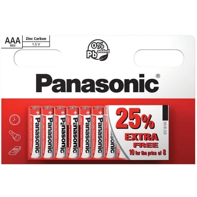 Батерия R03/AAA 1.5V PANASONIC