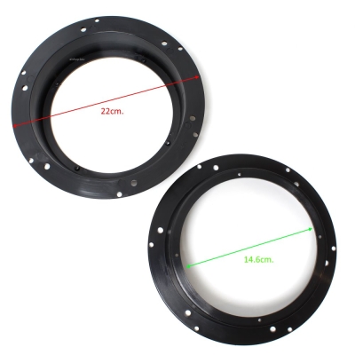 Фланци за говорители VW,GOLF V/VI,PASSAT B8,AUDI Q3,SKODA,2бр.