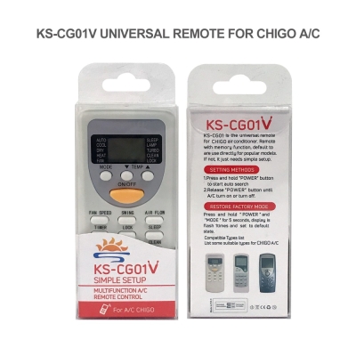 Универсално дистанционно за климатик CHIGO KS-CG01V,BEKO,NEO,HYUNDAI