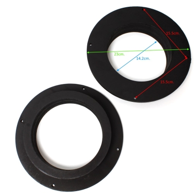 Фланци за говорители AUDI A4 B8/B9,A5 B8,A6 C8,A7 C7,MDF,2бр.