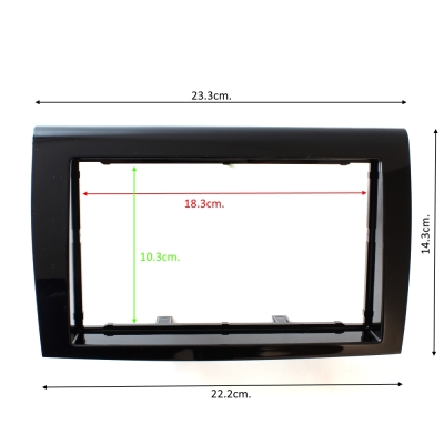 Рамка за мултимедия 2DIN FIAT BRAVO II,2007-14 2DIN