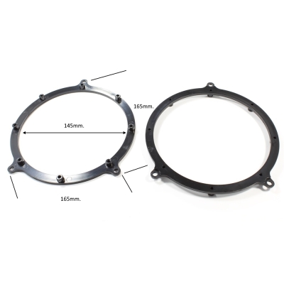 Фланци за говорители AUDI,A3 8L,A4 B5,A6 C5,16,5cm.задни 2бр.