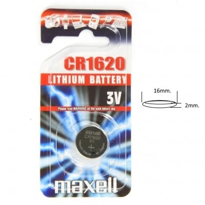 Литиева батерия CR1620 MAXELL