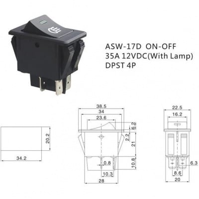 Превключвател ASW-17D