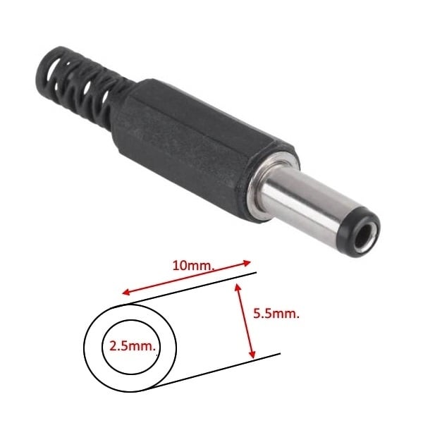 Букса за захранване 2.5/5.5mm. | Elshop1eu.com