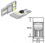 Светодиодна крушка авто T10 W5W 4X5050 CAN