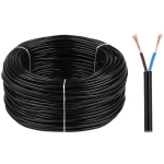 Кабел  2x0.75 220V черен многожилен