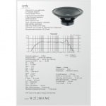 Говорители STX W-25-200-8-MC