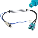 Преход букса за автомобилна антена VW,SEAT,SKODA,DUAL FAKRA/DIN ACTIVE