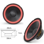 Нискочестотен басов говорител  8&amp;quot; 4ohm. RED