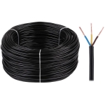 Кабел 3x0.75 220V черен многожилен