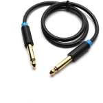 Аудио кабел моно жак 6.3/6.3,5m. HQ
