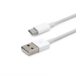 Кабел USB-USB C 1.5M бял