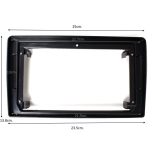 Рамка за мултимедия AUDI A3,8P,2003+,9&amp;quot;