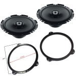 Комплект авто говорители и фланци за BMW 3 E46,HERTZ