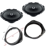 Комплект авто говорители и фланци за BMW X5 E53,HERTZ