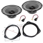 Комплект говорители и фланци за OPEL ASTRA H,CORSA D,ZAFIRA B
