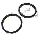 Универсални фланци за авто говорители 16.5cm./1.5cm. pvc