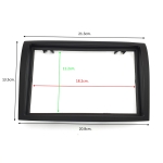 Рамка за мултимедия 2DIN FIAT DUCATO CITROEN JUMPER PEUGEOT BOXER 2006>
